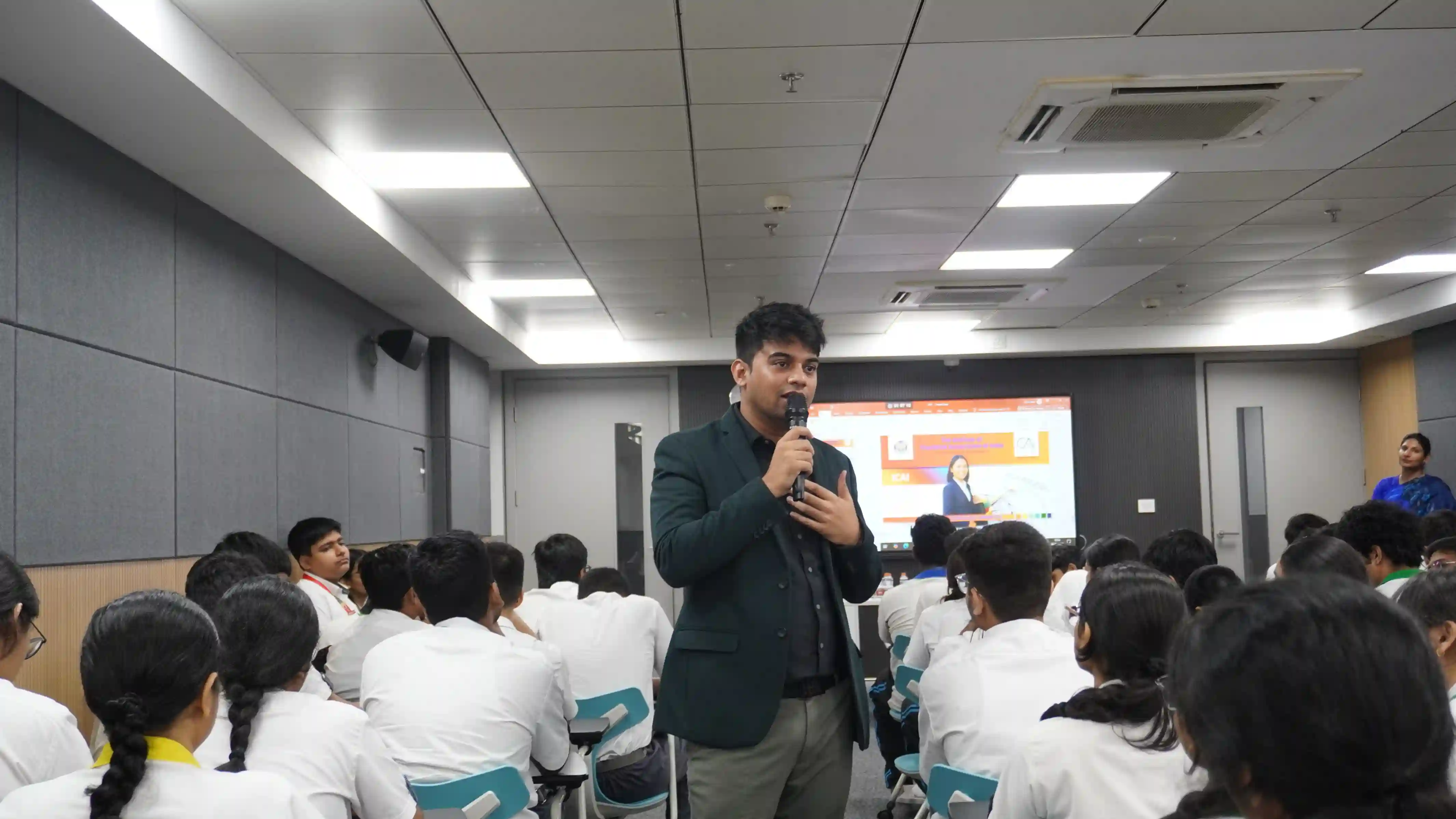 Career Awareness Session conducted by ICAI