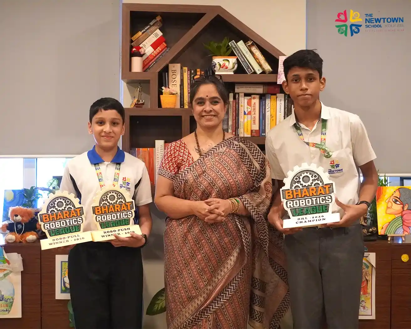 🏆 Overall Champions at Bharat Robotics League 2026! 🤖